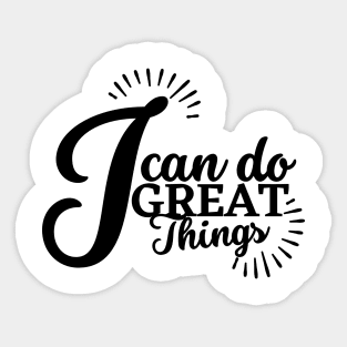 I can do all things Sticker